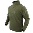 Кофта Condor-Clothing Quarter Zip Pullover. Olive drab Фото 1